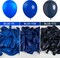 Royal Blue Balloons 142 pcs Blue Balloons Different Sizes Pack of 18 12 10 5 Inch Dark Blue Balloon Arch Kit Balloon Garland for Birthday Graduation Baby Shower Party Decorations Blue-Y59